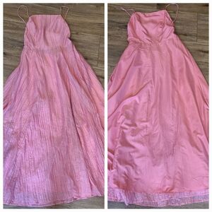 EUC, Commense Pink Reversible Dress, Sz Small, Maxi